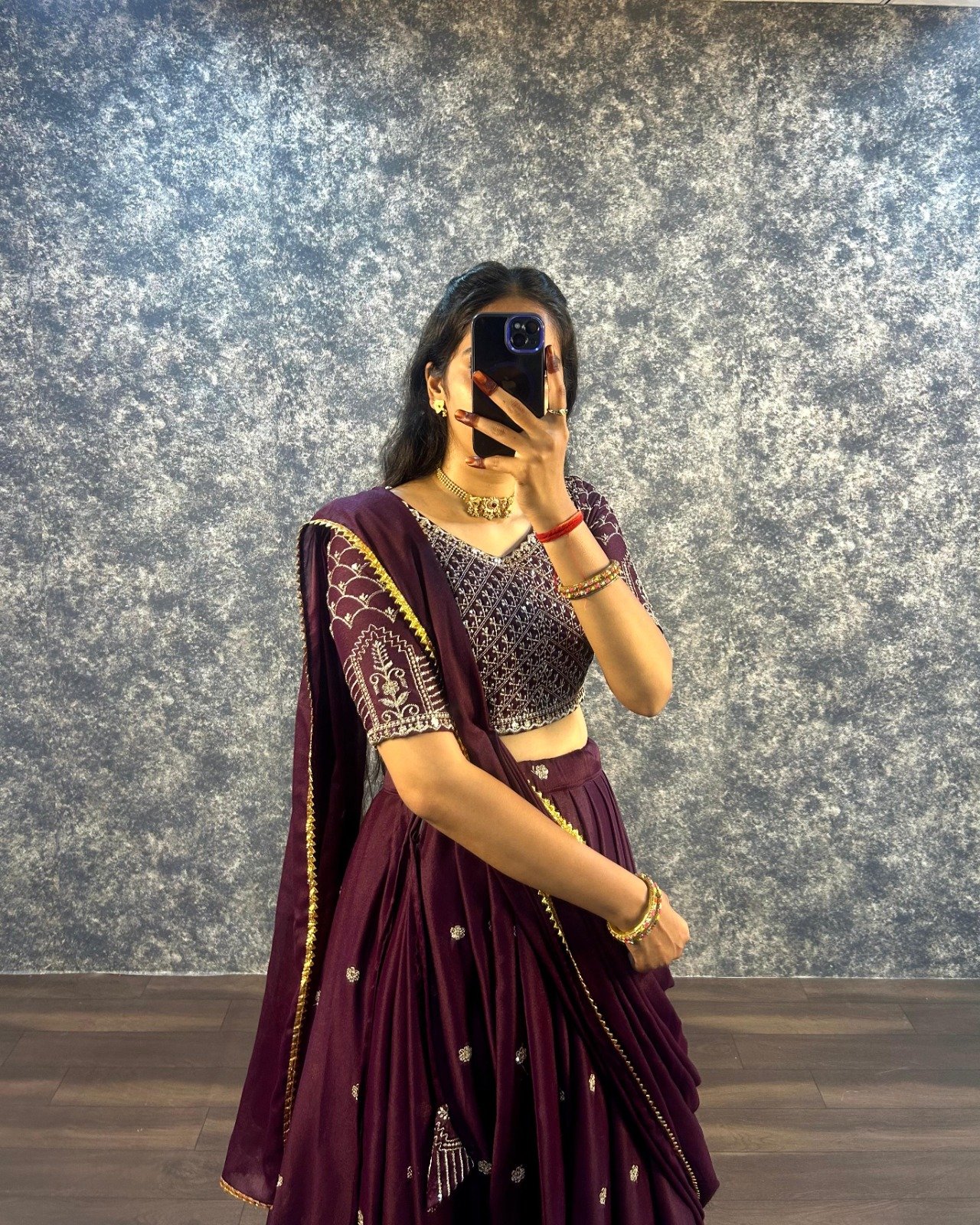 Designer Star Georgette Lehenga with Heavy Sequence & Zari Work – By Stylytic